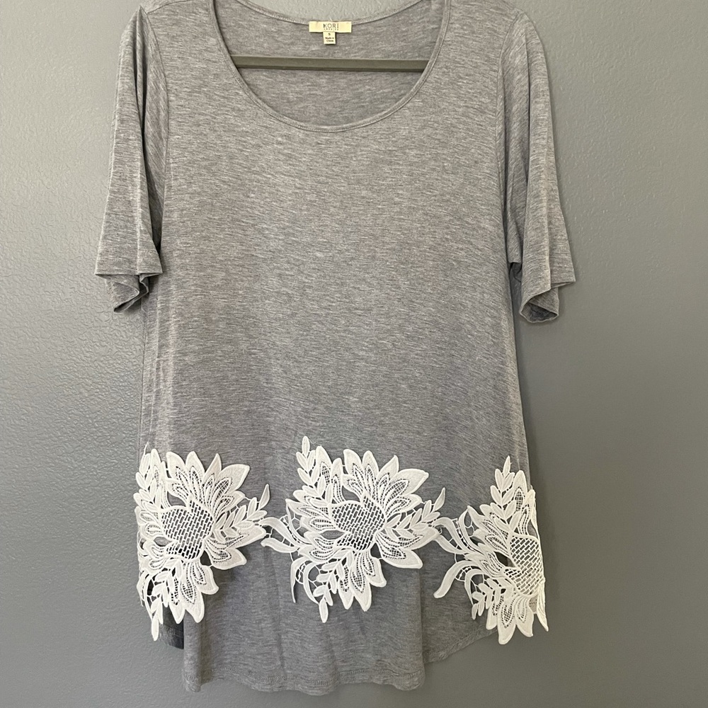 Hi low hem shirt